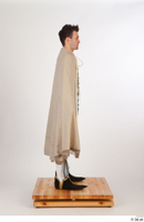  Photos Man in Historical Baroque Suit 2 Baroque a poses beige cloak medieval Clothing whole body 0015.jpg
